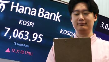 미국발 고금리·고유가 부담에, 코스피 7000선서 약보합