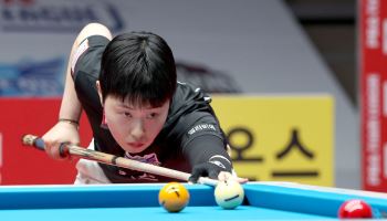 첫판 패배 뒤 4연승…PBA 팀리그 휴온스, 2연속 우승 보인다