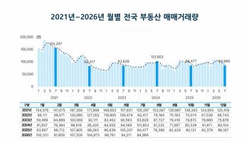 전국 부동산 매매시장 4개월 연속 감소세…상가·사무실 감소폭 가장 커