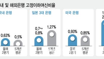 정부는 '생산적 금융' 외치는데, 은행 부실률은 세계 최저 수준