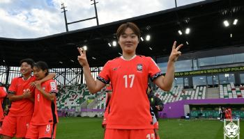범예주 극적 결승골…한국 여자축구, 12년 만에 U-20 월드컵 8강
