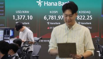 코스피, 중형주서 대형주로 매수 확산…6780선 1%대 상승