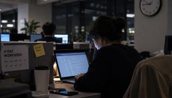 "금요일에 몰래 일했다가"...'주4일 근무' 현실은 달랐다
