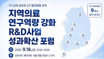 2028년부터 지역 국립대병원 9곳 모두 연구역량 강화 지원