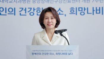 김혜경 여사, 장애인구강진료센터 찾아 “제때 치료받을 수 있어야”