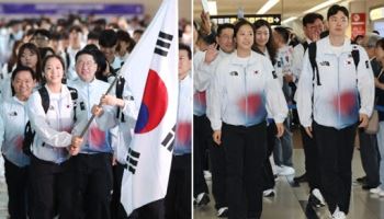 이순신 장군 천막에 발작한 日, 이번엔 선수단 '태극기' 제지