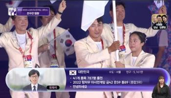 아시안게임 개회식 시청률 ‘뚝’… 지상파 3사 합쳐도 5.8%
