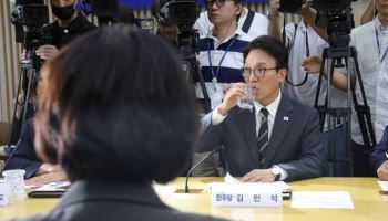 추미애 "'민생예산 삭감', 왜곡 공격" 김민석 "당과 함께 설명할 의무”