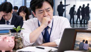 "노후 준비 하고 있지만...언제 짤릴지 몰라" 김부장들 '벌벌'