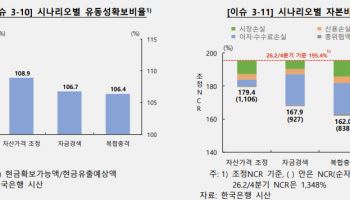 "증권사 복합충격 땐 자본비율 33.4%p 급락"