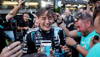 ‘토요일의 사나이’ 러셀, 바쿠서 부활…F1 시즌 3승 달성