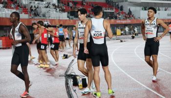 실격 날벼락 당한 육상 남자 400m 계주, 항소 받아들여져 '결선 진출'
