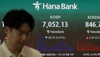 코스피 6800선까지 ‘털썩’…삼전닉스 4%대↓