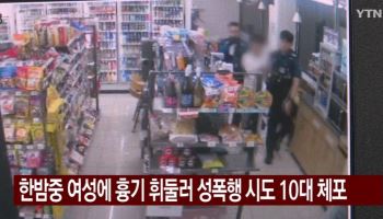 길가던 여성 찌르고 성폭행 시도한 10대…긴급체포