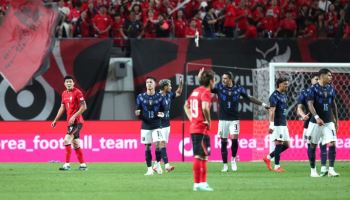 전반에만 3실점...한국 축구, 우루과이에 0-3 뒤진 채 전반 마무리