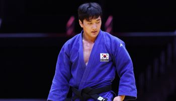 패배 위기 넘긴 이준환, 연장 한판승으로 동메달 획득