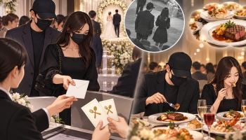 "5만원 내고 22만원 먹었다"…신랑·신부도 모르는 하객