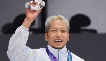 41세 홍텐, 세월도 못 막은 브레이킹…아시안게임 2회 연속 은메달