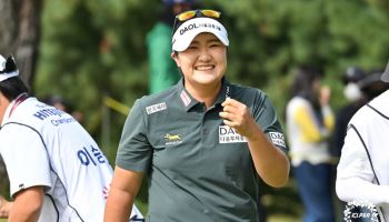 'LPGA 메이저 2연승' 유해란, 3번째 메이저 우승은 한국서?…1타 차 선두
