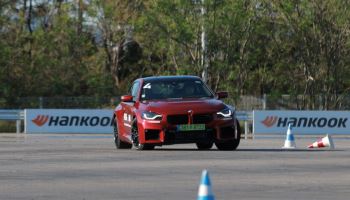 한국타이어, BMW 고성능차로 ‘벤투스’ 타이어 체험 행사