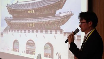 정점식 "盧 없앤 광화문 한글 현판, 되살린다는 李…실소 나와"