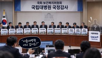 국립대병원 돋보기 국감…서울대병원만 빠진 이유