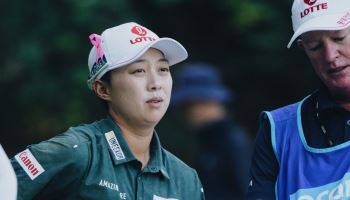 '선두와 6타 차' 김효주, 아람코 3연패 먹구름…박성현도 공동 13위로 하락
