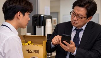 "믹스커피 하루 2개" "비닐봉지 테이프로" 너무한 사장님, 불법은 아니라는데