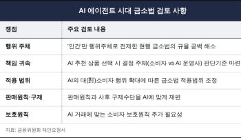 AI 추천 상품서 손실 나면 책임은?…금융위, 규율체계 손질한다