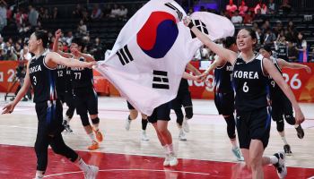 WKBL, AG 금메달 女농구 대표팀에 포상금 1억5000만원