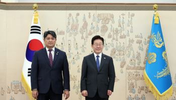 李대통령, 주한대사 8명 신임장 제정…“호혜협력 확대”
