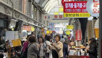 “여기가 참기름 성지?”…日 관광객에 중부시장 ‘고소한 특수’