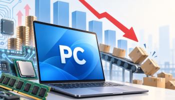 메모리값 급등에 PC도 직격탄…3분기 출하량 22% 급감