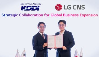 LG CNS, 日 KDDI와 손잡고 아태 AX 시장 공략