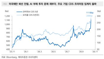 "기술주 하락, 물가 아닌 AI 부채 투자 문제… 보수적 대응 지속"