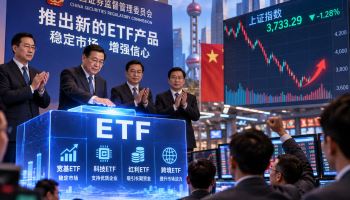 증시 조정에 바빠진 중국, 적극 ETF로 7조원대 자금 유입 추진