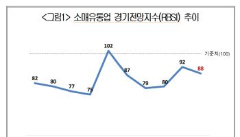 지갑 닫는 소비자들…4분기 유통업 경기전망 다시 하락