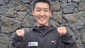 우상혁, 도약 없이 전국체전 마감…부상에 7연패 무산