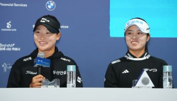 김민솔·서교림 "BMW 레이디스 챔피언십 우승하면 내년에 미국 가야죠"