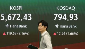 [속보]삼닉 정규장서 5%대 상승 마감…코스피, 전날 폭락분 만회하며 3%대↑