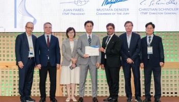 휴비스, 화학재생 LMF 상용화…ITMF 어워즈 수상