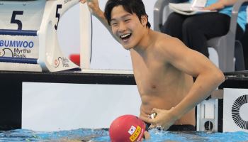 출전한 종목마다 금메달…김영범, 전국체전 4관왕 등극