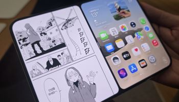"카톡 목록·대화창이 한눈에"…아이폰 듀오, 출시 전 먼저 써봤다