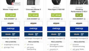 독일서 겨울 타이어 10종 겨뤘더니…한국타이어 1위