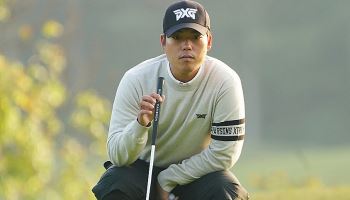 KPGA 랭킹 1위 신상훈, 추위 뚫고 이틀 연속 상위권…"우승하면 무조건 유럽 간다"
