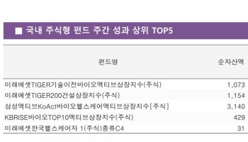반도체 흔들려도… 바이오·헬스케어ETF 수익률 9% ‘선방’[펀드와치]