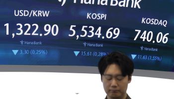삼성전자 내리고 SK하이닉스 오르고…코스피 5500선 줄타기