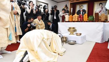 구미서 박정희 전 대통령 서거 47주기 추도식…500여명 참석