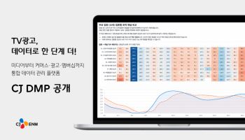 CJ ENM, 데이터 플랫폼 ‘CJ DMP’ 공개…“TV광고도 데이터 기반으로”
