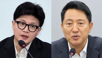 차기 대권 한동훈 14%·오세훈 13.7%…보수 민심은 달랐다